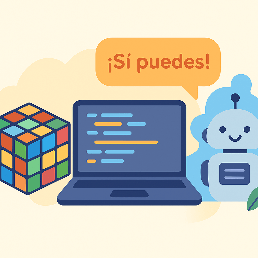 Learning illustration, learn cubing, programming or AI Chatbots